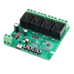 Ewelink AC DC7-32V 2/3/4CH Intelligent Bluetooth WIFI Relay Switch Module Type-C