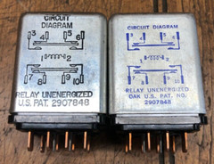 2 Used WU024A3 – 295 Relays HART and OAK