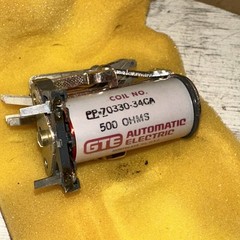 New GTE PP-70330-34CA Automatic Electric Coil Relay 500 OHMS