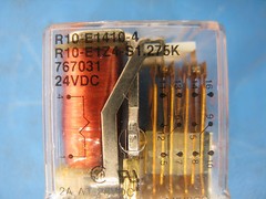 *LOT OF 5* POTTER & BRUMFIELD RELAYS R10-E1410-4, 2 AMP, 24VDC, R10-E1Z4-S1.275K