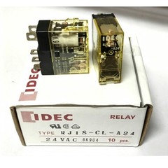 10 PCS/BOX FOR IDEC intermediate relay RJ1S-CL-A24 24VAC 5 pin RJ1S-CL-A24