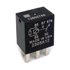 13502750 Relay (3-Pack) 40A 12VDC 5-Pin SPDT Automotive Relay for Fuel Pump, Tra