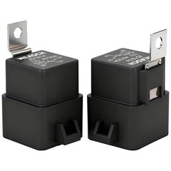 Waterproof Relay Kit, 12V 40A/30A, 5 Pin SPDT, Heavy Duty 14 AWG Tinned Coppe…