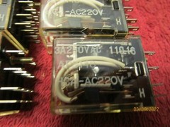 Lot of 6 Matsushita HC4-AC220V AP3148 Relay Contacts Electric