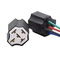 Automotive Ceramic Relay Holder Seat High Temperature Relay Connector With P BL