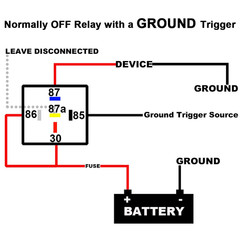 24V DC Relays, 5-Pin 30/40Amp Automotive Relay, Power Trim and Tilt Relay