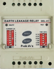 pyok dv’s del-01 earth leakage relay dbp01