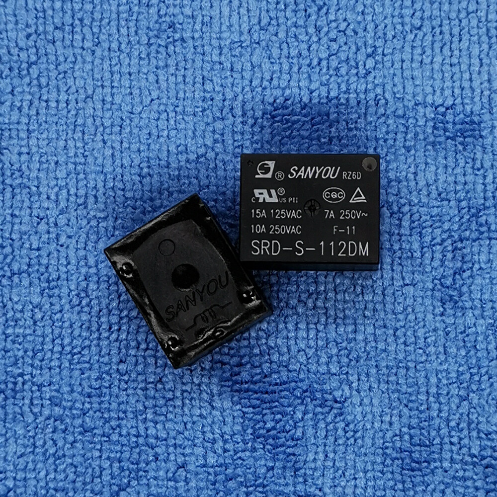1pc SRD-S-112DM 12V DC 4Pin PCB Power Relay SANYOU New