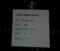 TE CONNECTIVITY KUP-14D55-36 General Purpose Relay , New