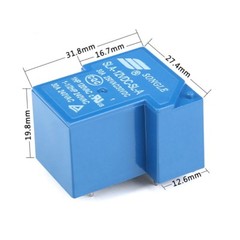 SONGLE Mini Power Relays SLA-05V 09V 12V 24V 48VDC-SL-A -SL-C 4/5/6Pin 30A T90