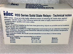 RSSD-25A IDEC Relay SSR 32V DC-IN 25A 660V AC-OUT NIB 1 UNIT