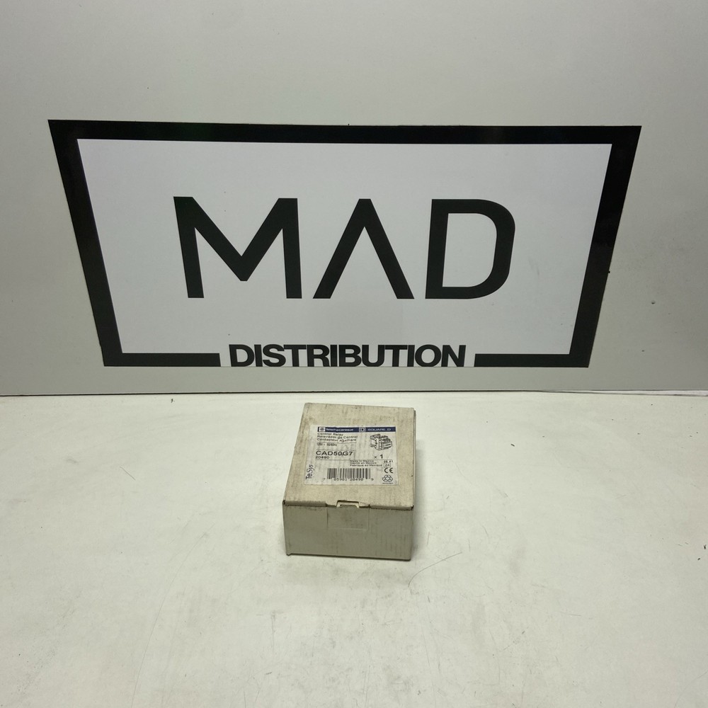 Telemecanique / Schneider Elec. CAD50G7 Control Relay, 5NO, 120VAC Coil (New NB)
