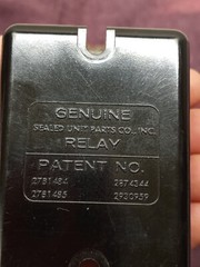 Vintage GENUINE RELAY No. SYT. 4 SEALED UNIT PARTS CO INC NEW YORK