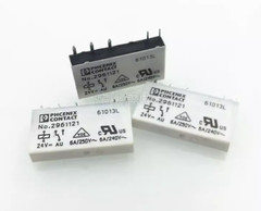 NEW Phoenix Contact NO.2961121 24VDC Power Relay 5 Pins 6A x 2PCS