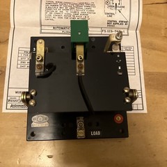 Automatic Switch ASCO 16610 Switchboard Relay 115V Coil, 1 Pole , 25A NOS