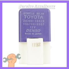 DENSO-28300-10020 1Xe 156700-0503 Starter Relay 12VDC 4Pins Fit Camry Corolla