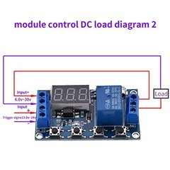 Timer Relay Module DC 6V~30V Trigger Delay On/Off Cycle Timer Re…