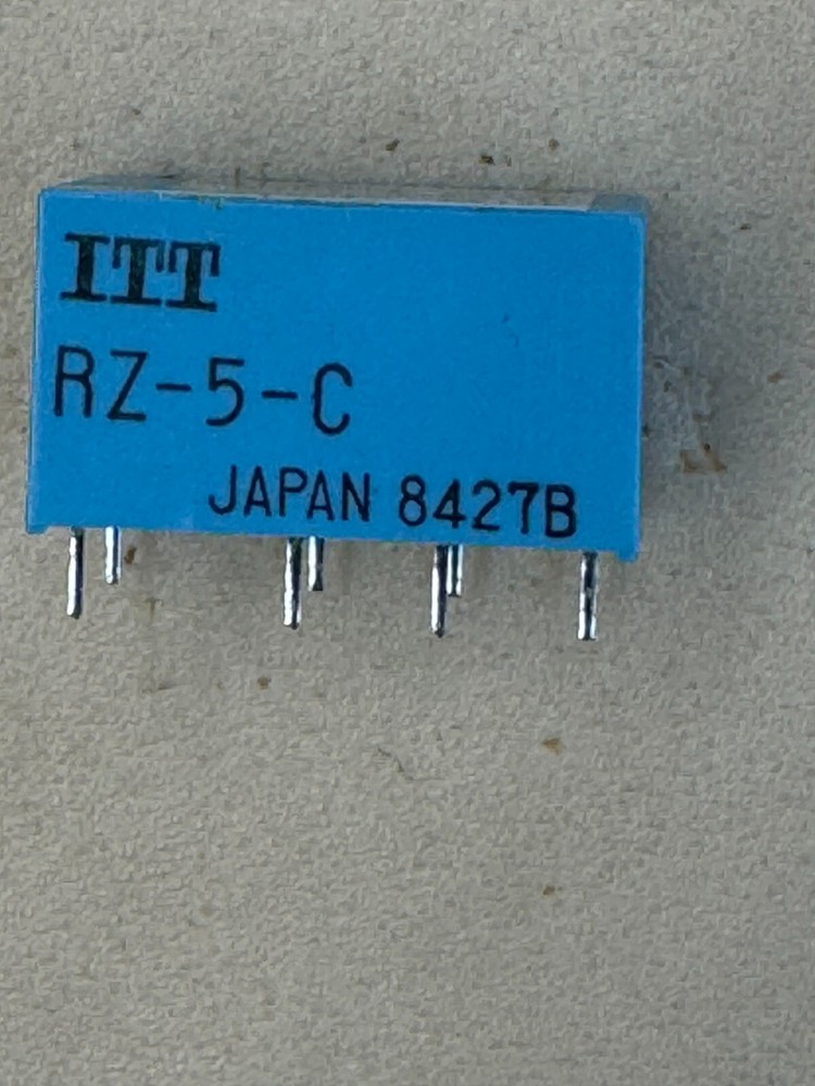 RZ-5-C Relay ITT PCB-mount 5VDC DPDT