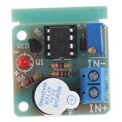 Anti Over Discharge Low Voltage Protection Module Audible Alarm Buzzer 9V 12V GA