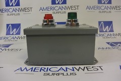 Square D 9001KYAF2 w/ 2 PUSH BUTTON/ PILOT LIGHTS – NEW