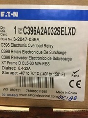 C396A2A032SELXD. EATON OVERLOAD RELAY