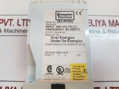 Crompton 253-PVMU Trip Relay 480V
