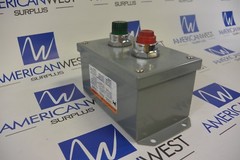 Square D 9001KYAF2 w/ 2 PUSH BUTTON/ PILOT LIGHTS – NEW
