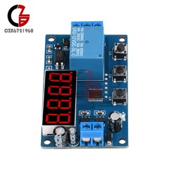 DC12V LED Display Digital Delay Timer Control Switch Relay Module PLC Automation