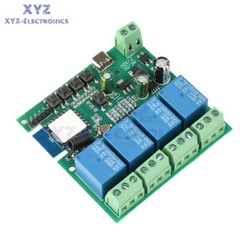 4 Channel Relay Switch Module Tuya Smart WIFI Remote Control Relay 2.4GHz 433MHz