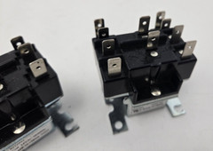 2x Heavy Duty Relays 90340 style 24VAC Coil 3/4 HP 6 FLA