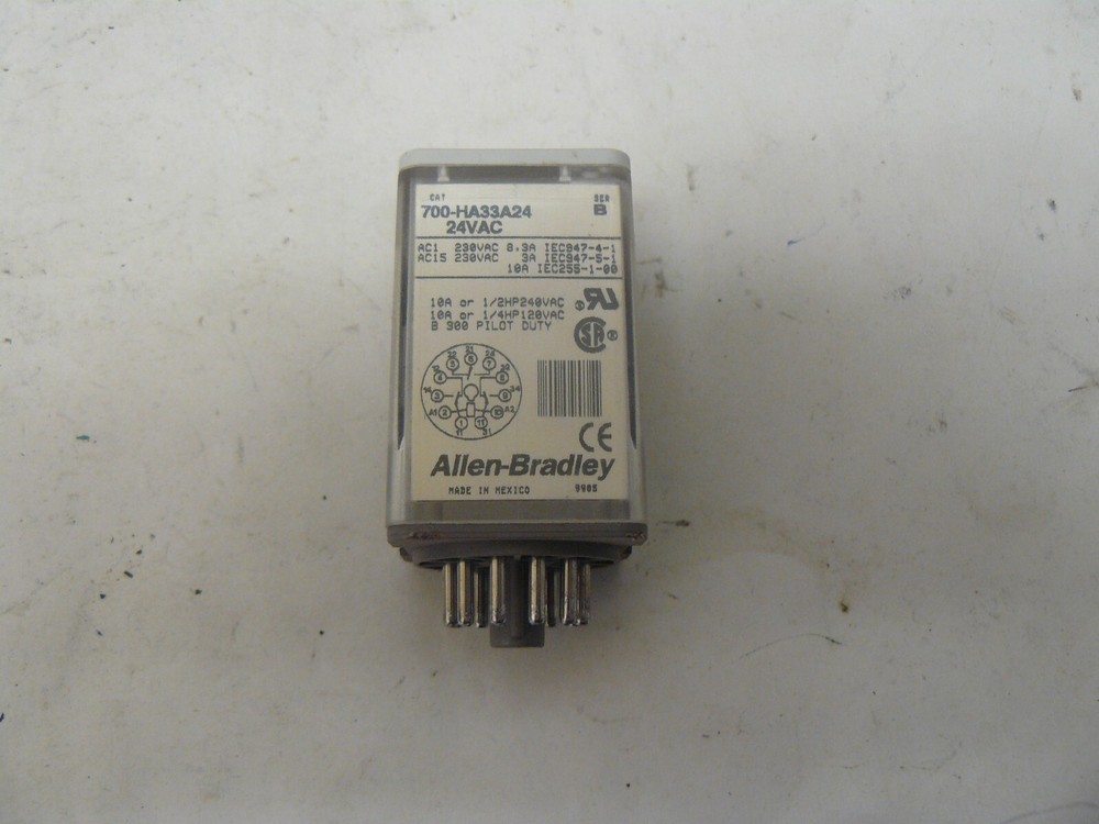 Allen Bradley 700-HA33A24 relay series B 24vac