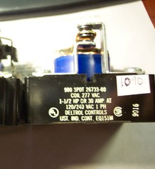 30 amp Deltrol relay 307-1090 RELAY ONAN DELTROL 30 AMP AT 120/240VAC 1PH
