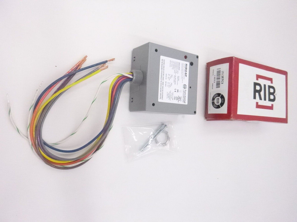 FUNCTIONAL DEVICES INC RIB RIB04P Prewired Relay NEW OLD STOCK