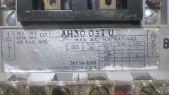 Two New Arrow Hart WH30031U Industrial Relays 20A 600VAC Max.