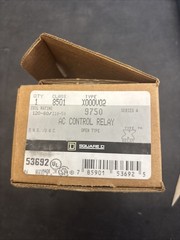 SQUARE D 8501 X000V02 Series A AC Control Relay 8501
