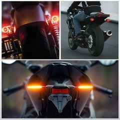 4PCS Flasher Relay Adjustable 2 Pin Electronic Blinker Relay 12V Fixes Motorcycl