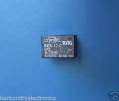 842A-1C-C-9VDC Song Chuan RELAY 842 Series 3A SPDT 9VDC Through Hole Mini