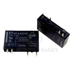 NEW MYAA024E MYAA024D 24VDC Power Relay 4Pins 1PCS