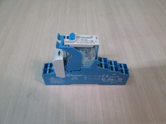 FINDER 4C.P2.9.024.0050.SPA DPDT RELAY 8A 24VDC DIN RAIL NEW