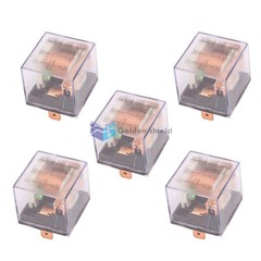 5 Pcs JD2914 5 Pin SPDT Power Electromagnetic Relay w LED Light 24V 100A✦Kd
