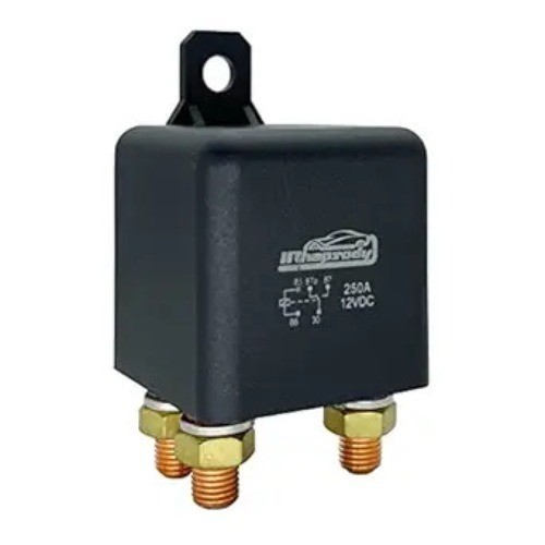 Relay 250A, 12V Continuous Duty Relay, 5 Pin Starter Relay Size: 12v-250a-5pin