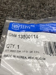 Original GM 13500114 Automotive Relay 4Pins