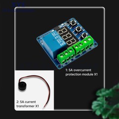 5A Overcurrent Protection Module AC Current Detection Overload Protection 5V 12V