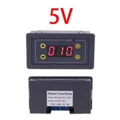 DC5/12/24V AC110-220V Delay Time Relay Module Timing Delay Cycle Switch Timer