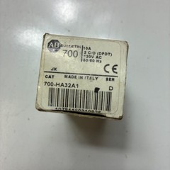 ALLEN BRADLEY 700-HA32A1 Relay DPDT Ser D 120VAC