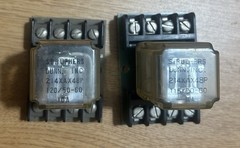 Lot of 2 Struthers-Dunn 120VAC Relays with Matching Curtis RS8 Socket Bases