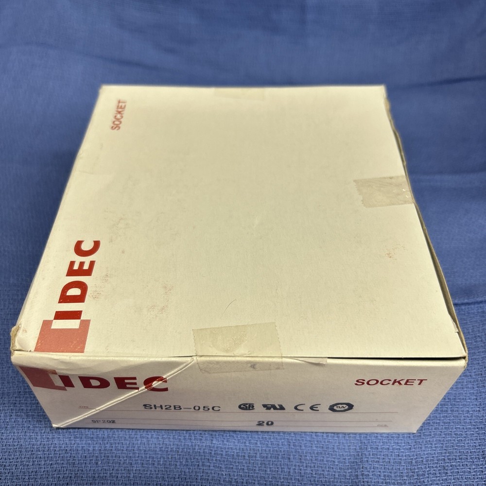 IDEC SH2B-05C Relay Bases Black Carton Of 10 New