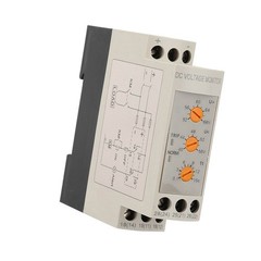 DC 48V DVRD Over Voltage And Under Voltage Protection Relay DC Voltage Monitor