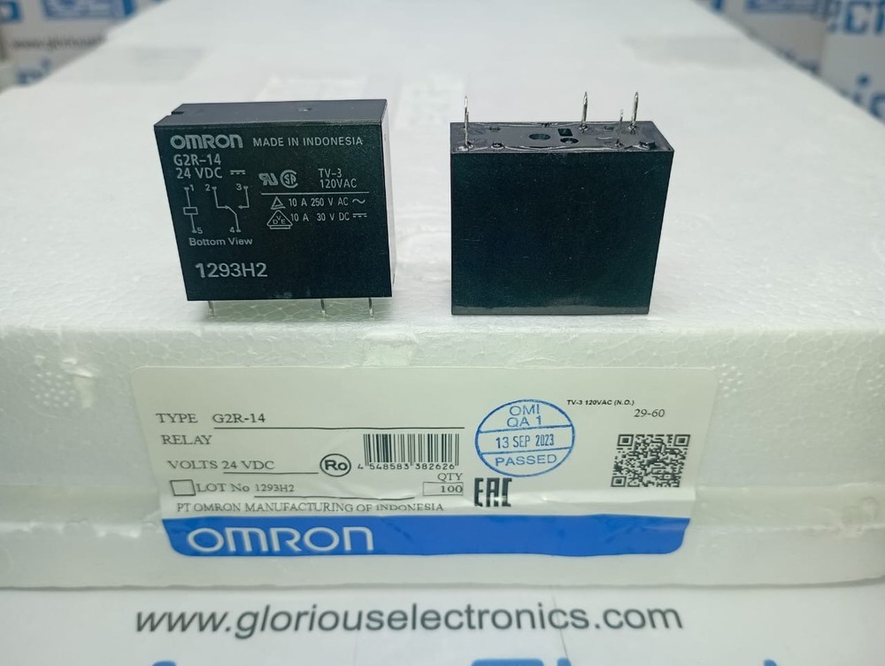 G2R-14-DC24 – Omron Make – Qty 10pcs
