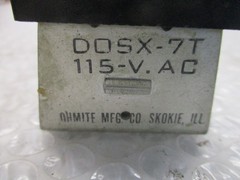 OHMITE D0SX-7T RELAY 115-V NSNP